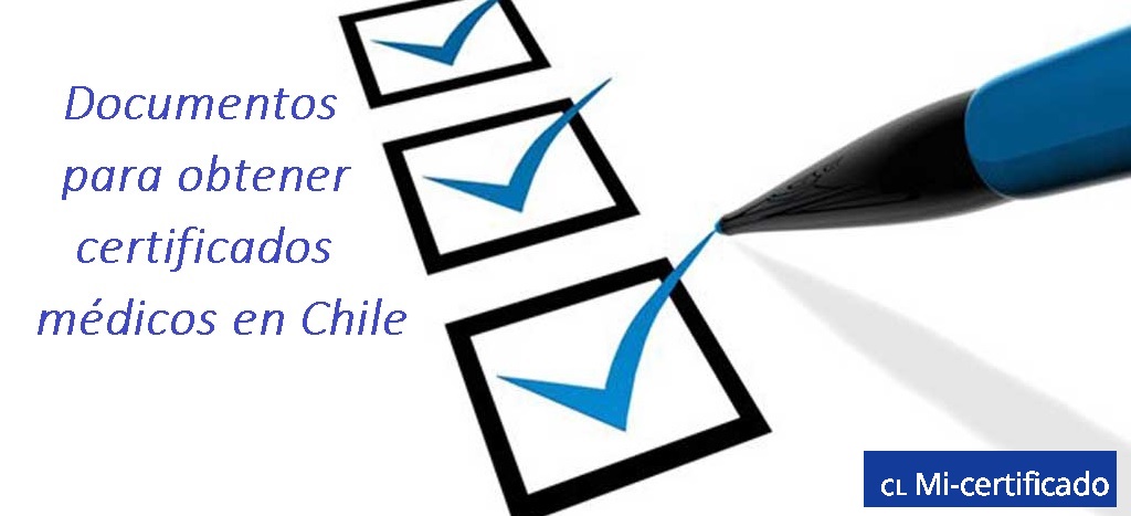 Certificados médicos Chile